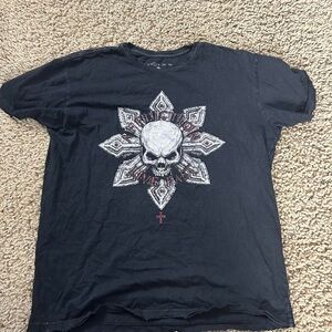 Affliction Men's Black Graphic T-Shirt